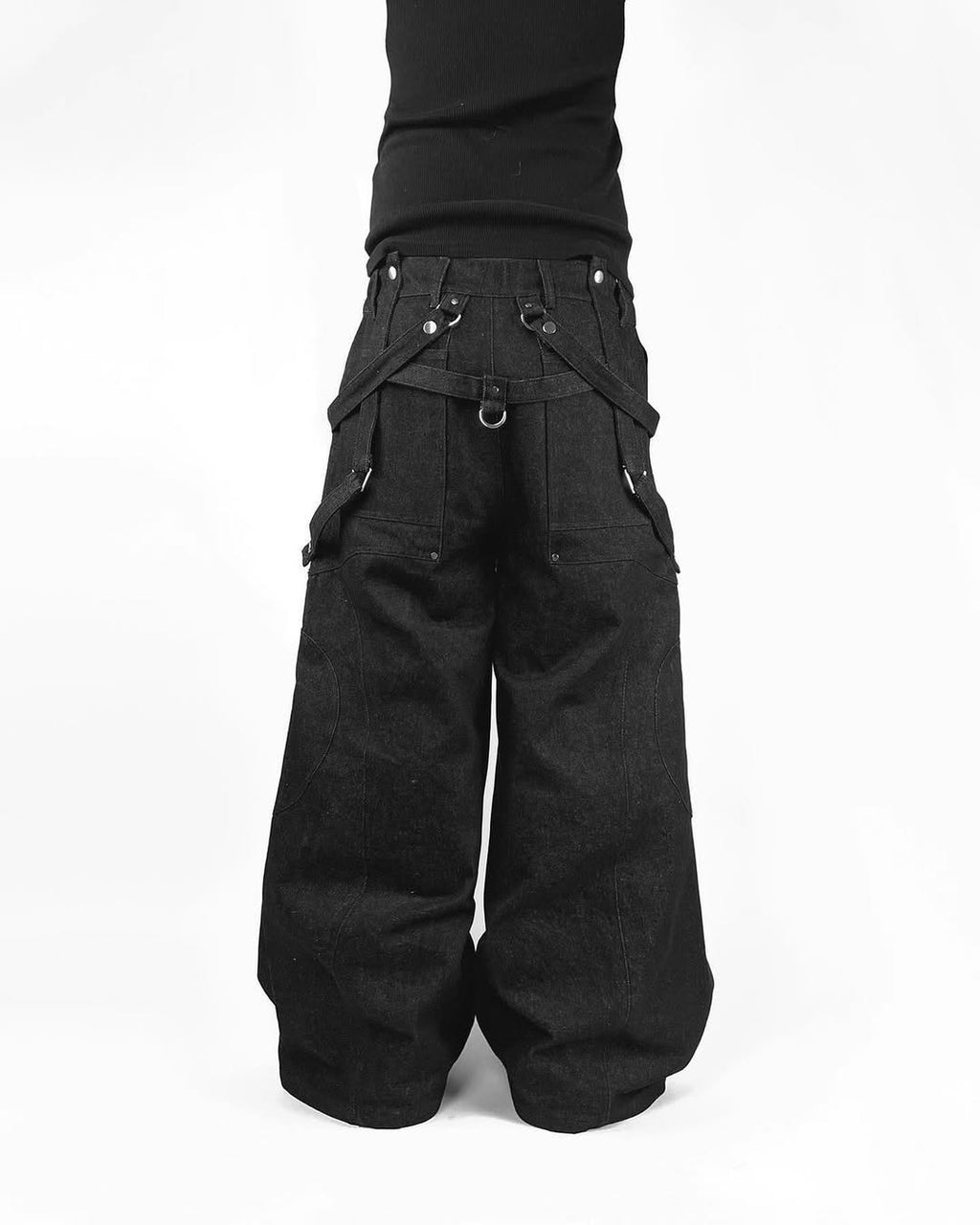 Embroidered Bondage Denim